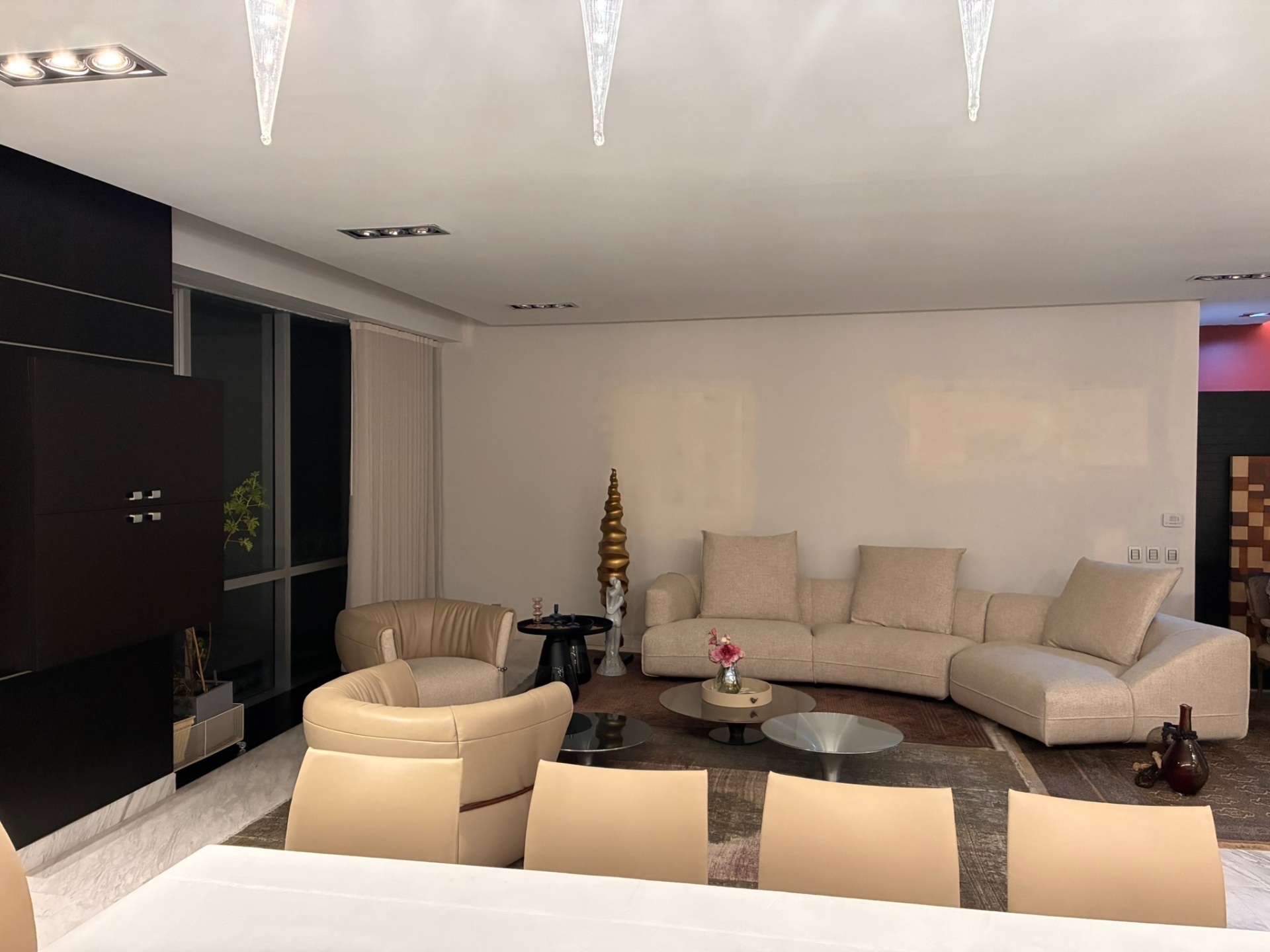 Sala residencial — antes