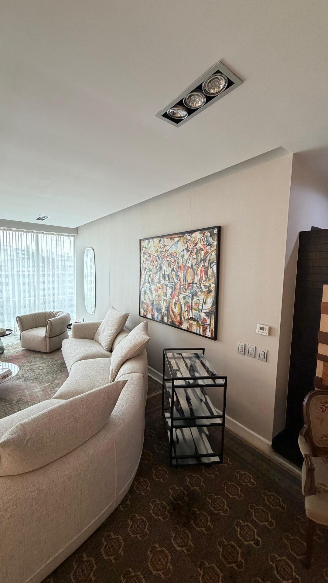 Sala residencial — después