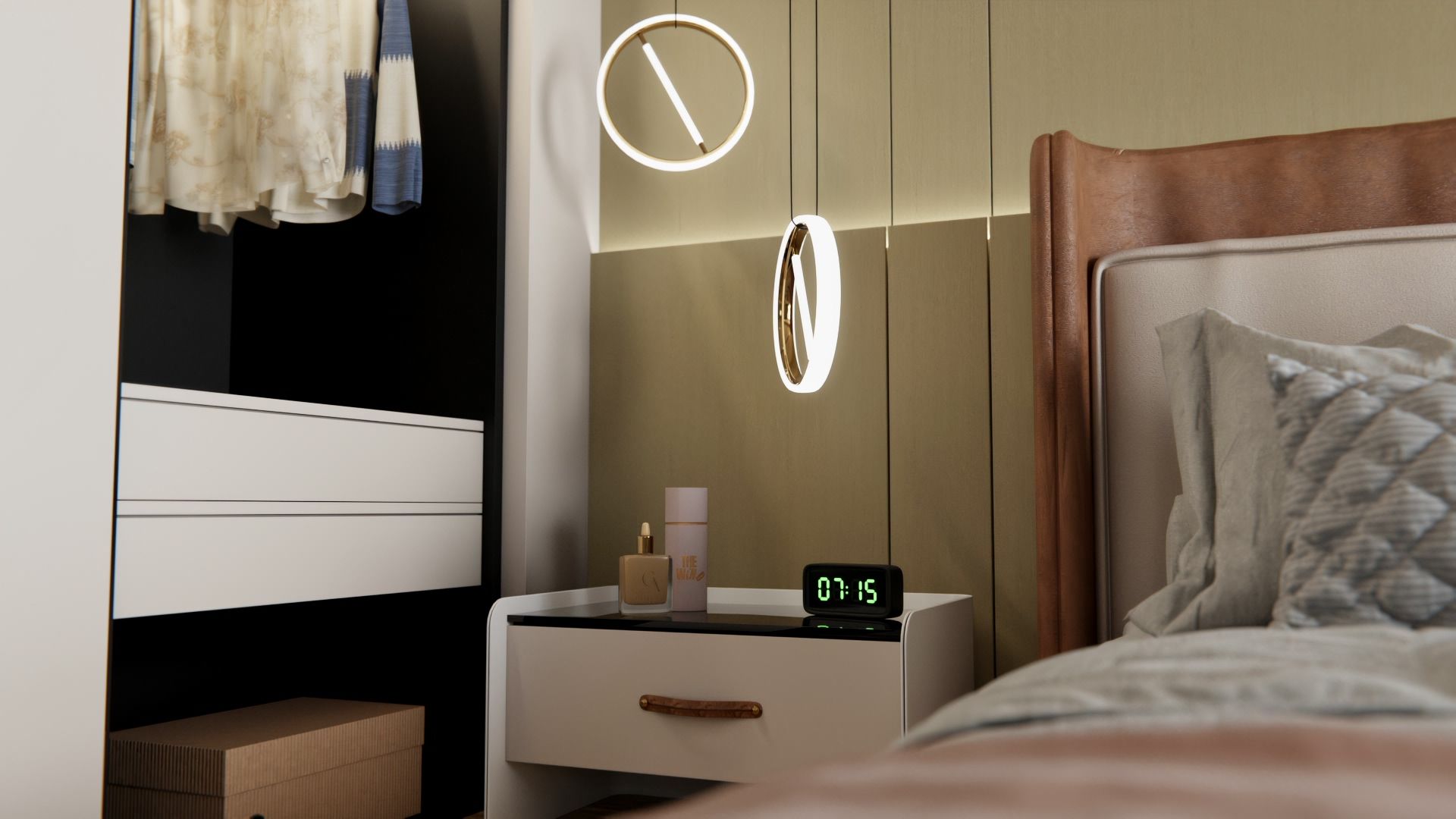 Cover Styl'® AG14 Roble Dorado Crema — vinilo madera aplicado en interior, vista 2