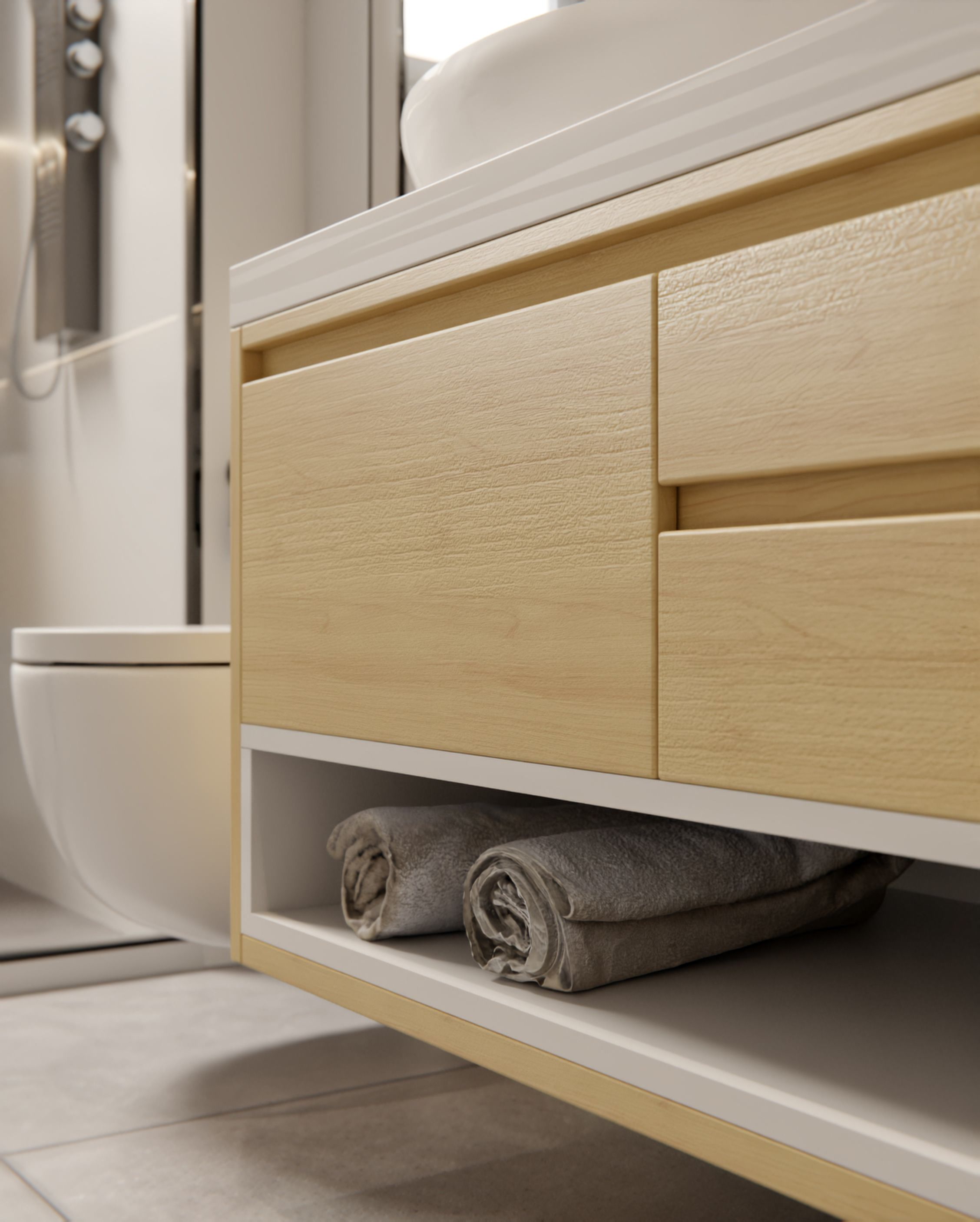 Cover Styl'® B3 Arce Natural — vinilo madera aplicado en interior, vista 5
