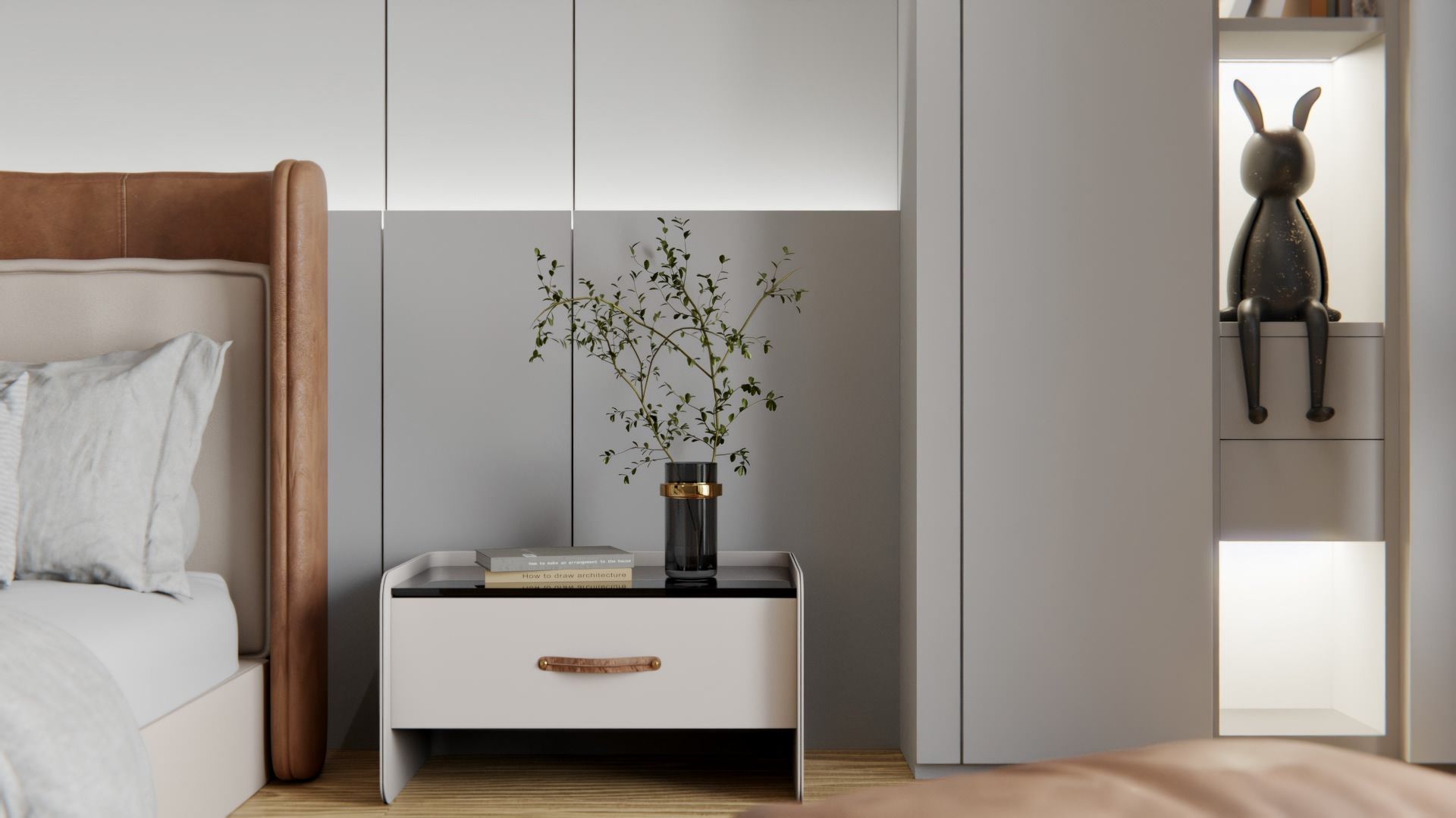 Cover Styl'® J3 Blanco Ultra — vinilo color aplicado en interior, vista 2
