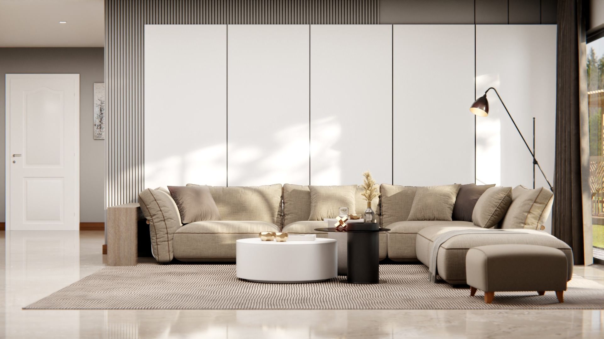 Cover Styl'® J4 Blanco Lacado — vinilo color aplicado en interior, vista 4