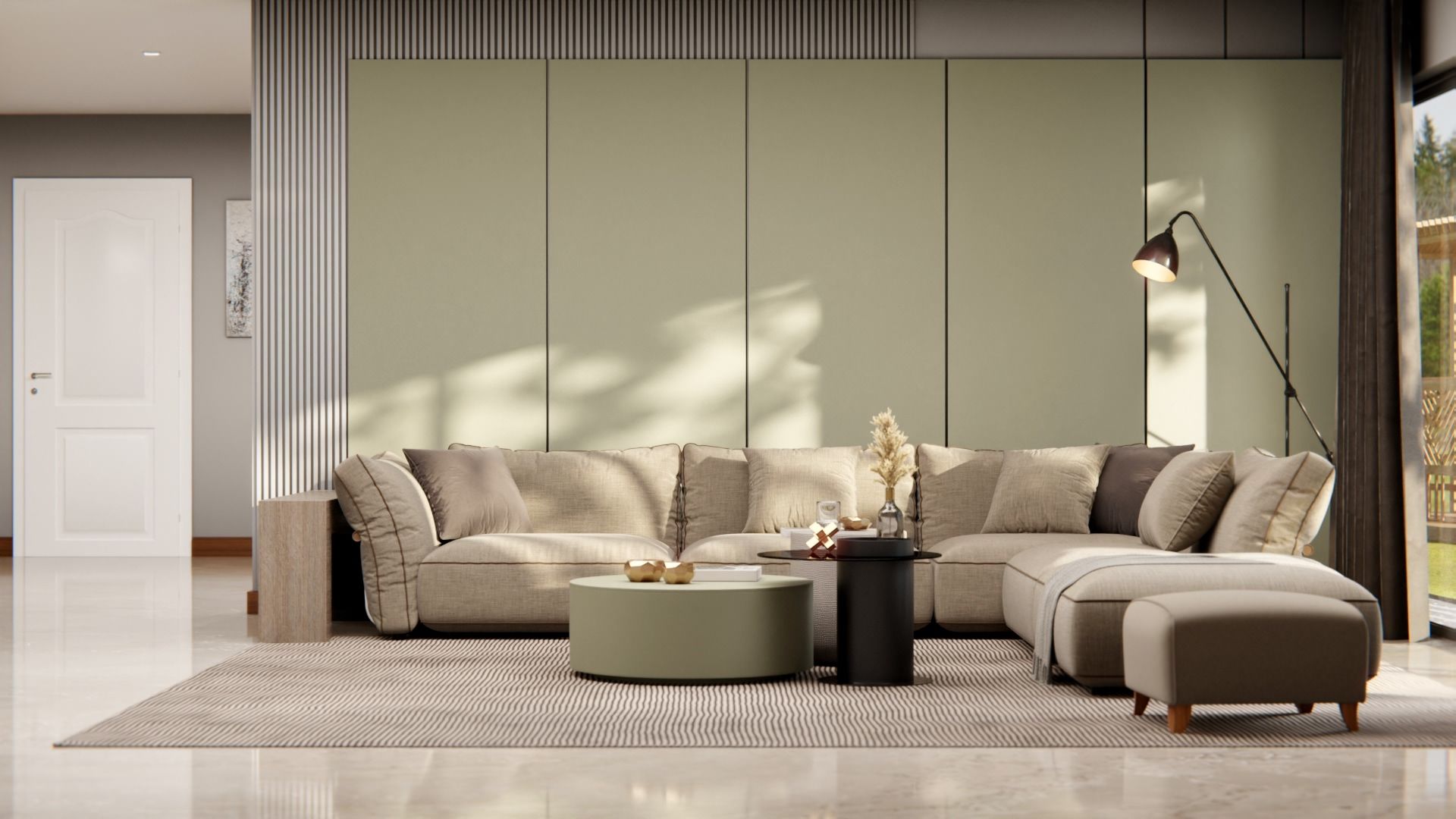 Cover Styl'® K4 Khaki — vinilo color aplicado en interior, vista 4