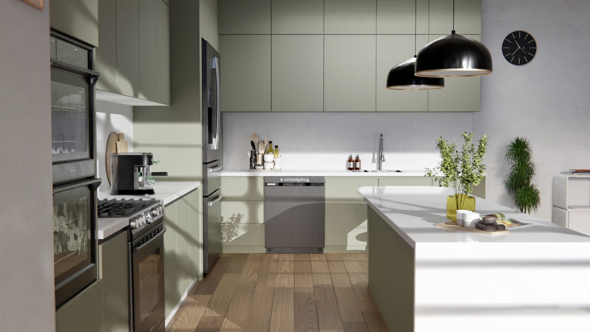 Cover Styl'® K4 Khaki — vinilo color aplicado en interior, vista 5