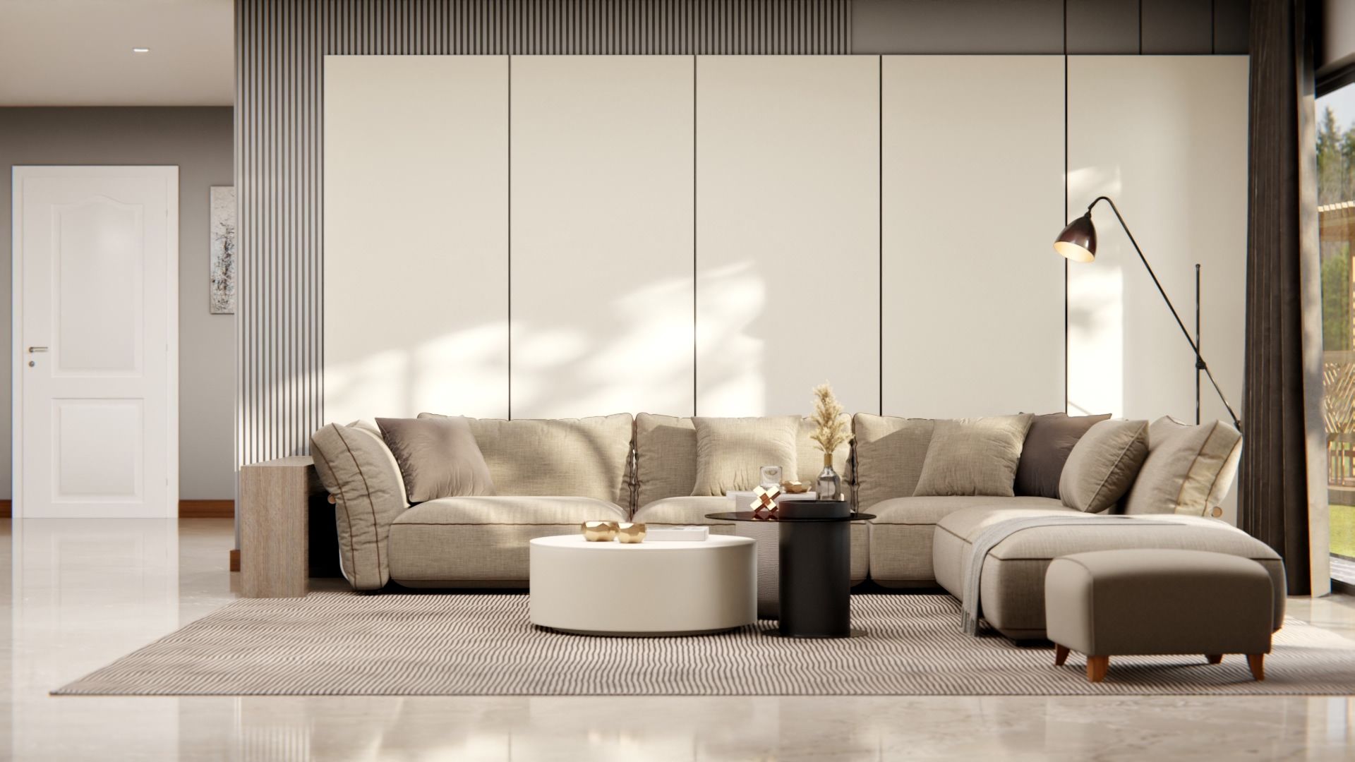 Cover Styl'® N3 Porcelana — vinilo color aplicado en interior, vista 5