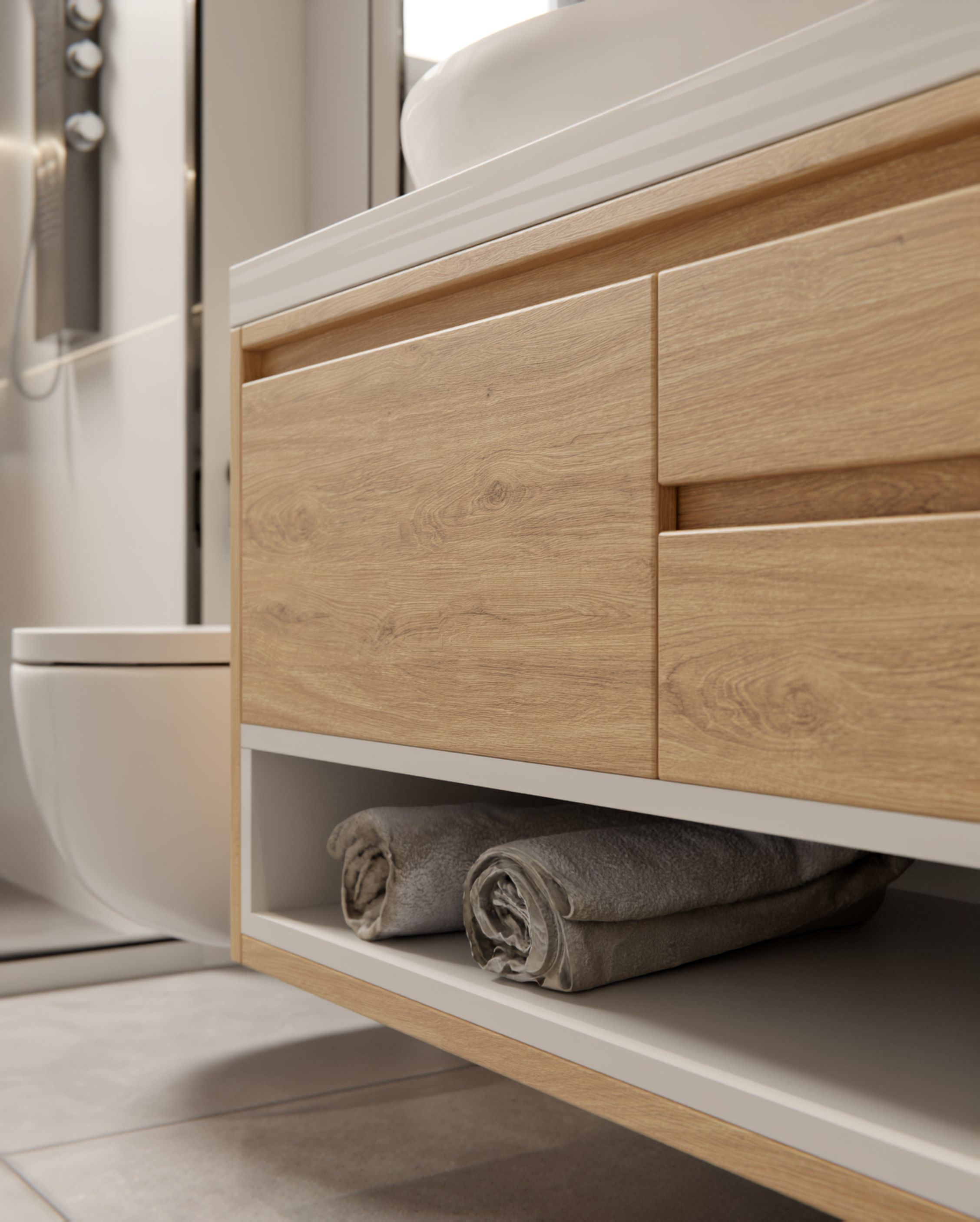 Cover Styl'® NE68 Freijo Laurel — vinilo madera aplicado en interior, vista 5