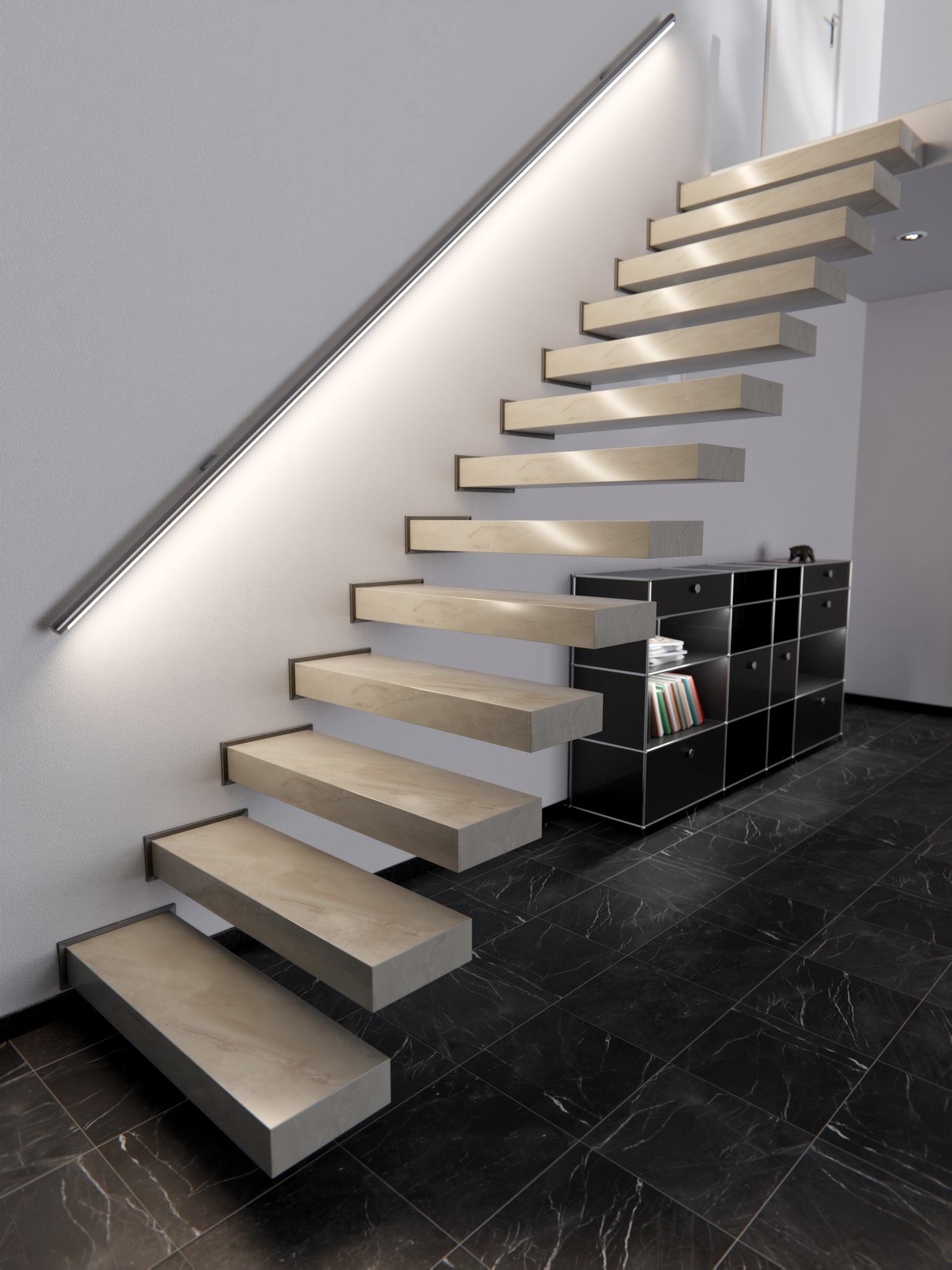 Cover Styl'® NE70 Ónix Oro — vinilo piedra aplicado en interior, vista 4