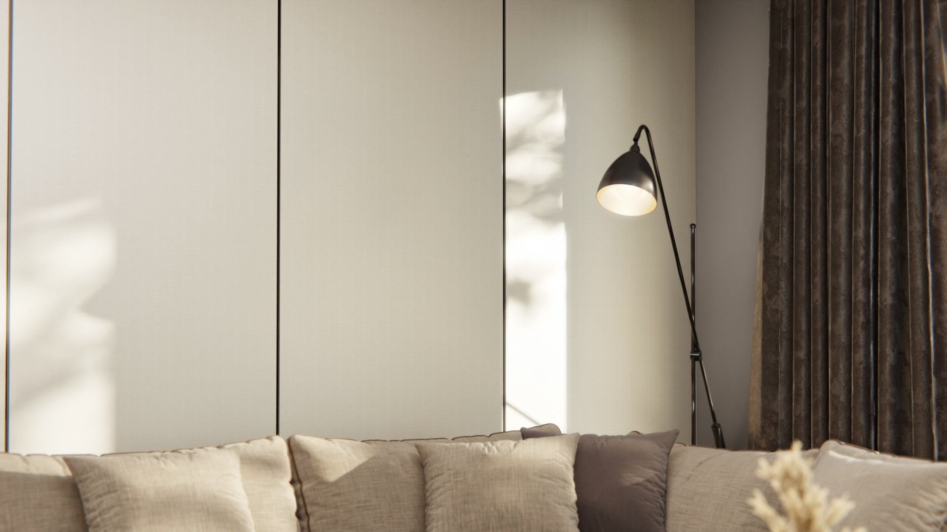 Cover Styl'® ST02 Malla Beige — vinilo textil aplicado en interior, vista 5